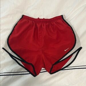 Nike Women's Red Athletic Shorts